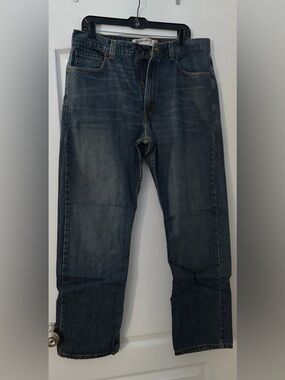 Levi's Men's Dark Blue Straight Jeans